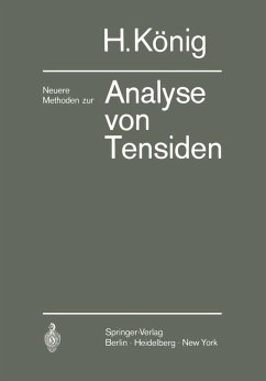Neuere Methoden zur Analyse von Tensiden (eBook, PDF) - König, Hans
