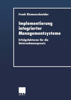 Implementierung integrierter Managementsysteme (eBook, PDF) - Riemenschneider, Frank