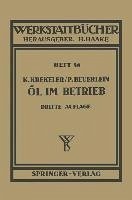 Öl im Betrieb (eBook, PDF) - Krekeler, K.; Beuerlein, P.