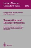 Transactions and Database Dynamics (eBook, PDF)