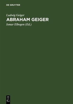 Cover Abraham Geiger (eBook, PDF)