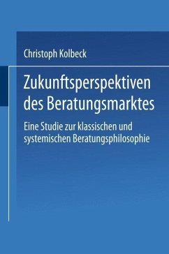Cover Zukunftsperspektiven des Beratungsmarktes (eBook, PDF)