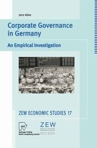 Corporate Governance in Germany (eBook, PDF) - Köke, Jens