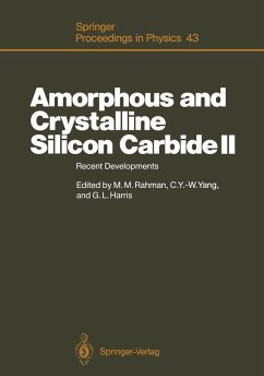 Cover Amorphous and Crystalline Silicon Carbide II (eBook, PDF)