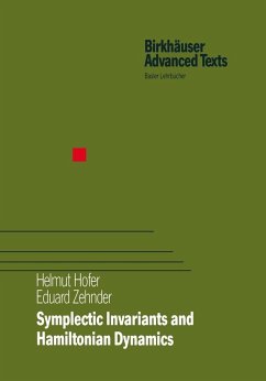 Symplectic Invariants and Hamiltonian Dynamics (eBook, PDF) - Hofer, Helmut; Zehnder, Eduard