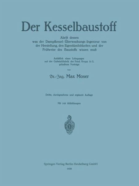 Der Kesselbaustoff (eBook, PDF)