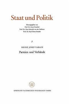 Parteien und Verbände (eBook, PDF) - Varain, Heinz Josef