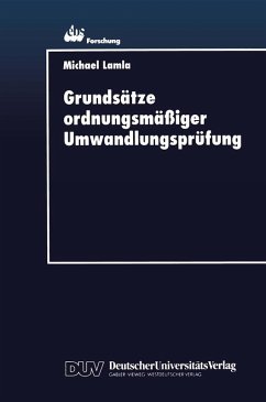 Cover Grundsätze ordnungsmäßiger Umwandlungsprüfung (eBook, PDF)