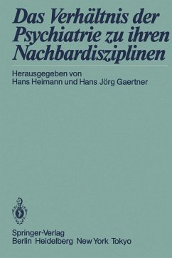 Cover Das Verhältnis der Psychiatrie zu ihren Nachbardisziplinen (eBook, PDF)