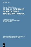 Tulli Ciceronis scripta quae manserunt omnia Fasciculus 46. De divinatione. De fato. Timaeus (eBook, PDF)