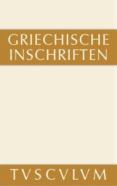 Cover Griechische Inschriften als Zeugnisse des privaten und öffentlichen Lebens (eBook, PDF)