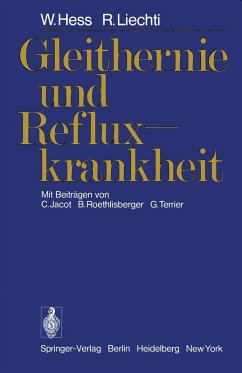 Cover Gleithernie und Refluxkrankheit (eBook, PDF)