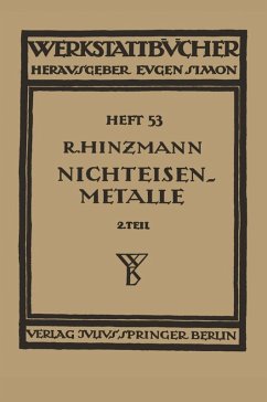 Nichteisenmetalle (eBook, PDF) - Hinzmann, Reinhold