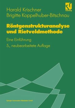 Röntgenstrukturanalyse und Rietveldmethode (eBook, PDF) - Krischner, Harald; Koppelhuber-Bitschnau, Brigitte