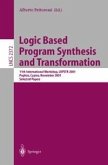 Logic Based Program Synthesis and Transformation (eBook, PDF)