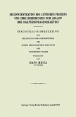 Die Konzentration des Lytischen Prinzips und ihre Beziehungen zum Ablauf der Bakteriophagenreaktion (eBook, PDF)