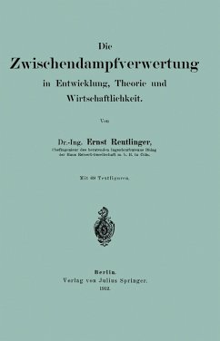 Cover Die wischendampfverwertung in Entwicklung, Theorie und Wirtschaftlichkeit (eBook, PDF)
