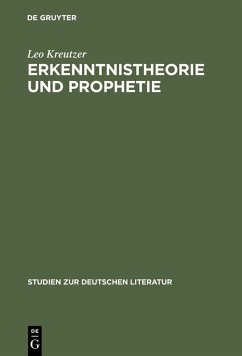 Cover Erkenntnistheorie und Prophetie (eBook, PDF)
