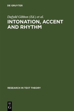 Cover Intonation, Accent and Rhythm (eBook, PDF)