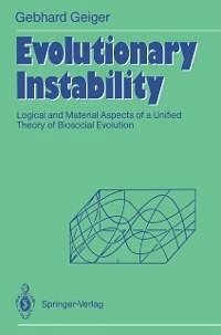 Evolutionary Instability (eBook, PDF) - Geiger, Gebhard