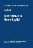 Investitionen in Humankapital (eBook, PDF)
