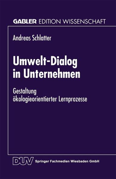 Umwelt-Dialog in Unternehmen (eBook, PDF)