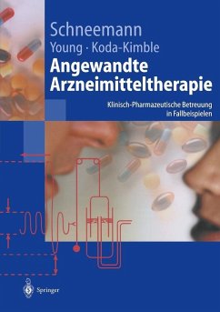 Angewandte Arzneimitteltherapie (eBook, PDF) Cover Angewandte Arzneimitteltherapie (eBook, PDF)