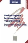 Fachbezogene Informationsverarbeitung (eBook, PDF)