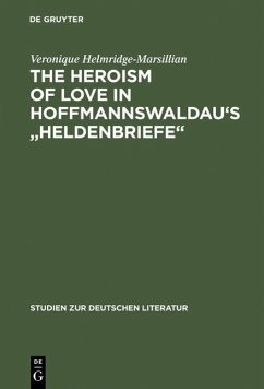Cover The Heroism of Love in Hoffmannswaldau's 