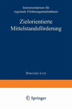 Zielorientierte Mittelstandsförderung (eBook, PDF)