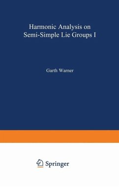 Harmonic Analysis on Semi-Simple Lie Groups I (eBook, PDF) - Warner, Garth