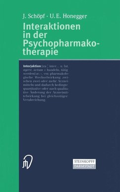 Cover Interaktionen in der Psychopharmakotherapie (eBook, PDF)