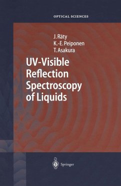 UV-Visible Reflection Spectroscopy of Liquids (eBook, PDF) - Räty, Jukka A.; Peiponen, Kai-Erik; Asakura, Toshimitsu