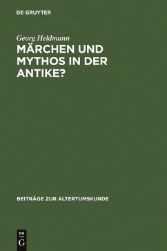 Märchen und Mythos in der Antike? (eBook, PDF) Cover Märchen und Mythos in der Antike? (eBook, PDF)