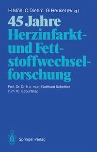Cover 45 Jahre Herzinfarkt- und Fettstoffwechselforschung (eBook, PDF)