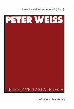 Cover Peter Weiss (eBook, PDF)