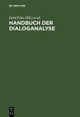 Handbuch der Dialoganalyse (eBook, PDF)
