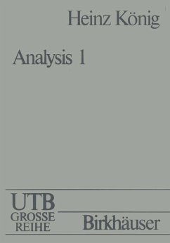 Analysis I (eBook, PDF) - König