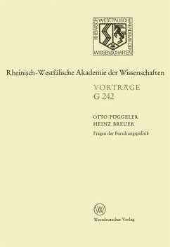 Cover Fragen der Forschungspolitik (eBook, PDF)