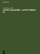 Latin vulgaire - latin tardif III... - Bild 1