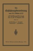 Die Schlichtungsvcrordnung vom 30. Oktober 1923 (eBook, PDF)