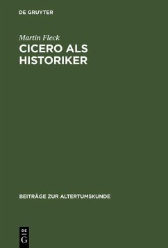 Cover Cicero als Historiker (eBook, PDF)
