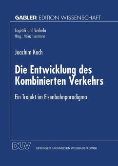 Cover Die Entwicklung des Kombinierten Verkehrs (eBook, PDF)