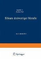 Cover Silicate dreiwertiger Metalle (eBook, PDF)