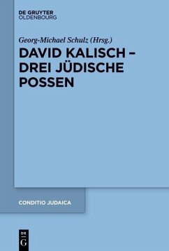 David Kalisch - drei jüdische Possen (eBook, PDF)