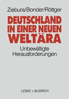 Cover Deutschland in einer neuen Weltära (eBook, PDF)