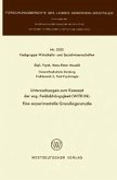 Untersuchungen zum Konzept der sog. Feldabhängigkeit (WITKIN): Eine experimentelle Grundlagenstudie (eBook, PDF)