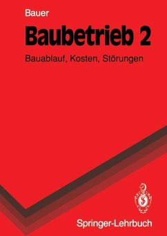 Baubetrieb 2 (eBook, PDF) - Bauer, Hermann