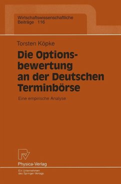 Cover Die Optionsbewertung an der Deutschen Terminbörse (eBook, PDF)