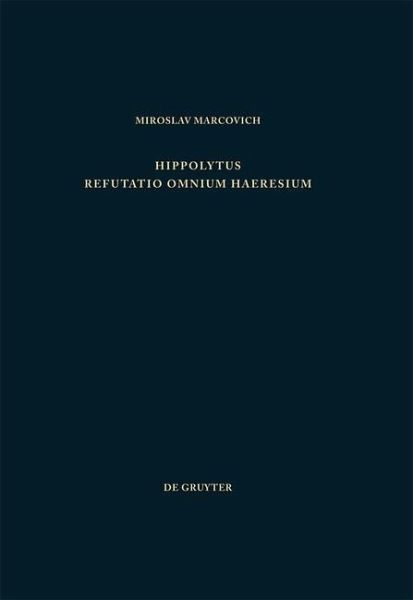 Refutatio omnium haeresium (eBook, PDF)